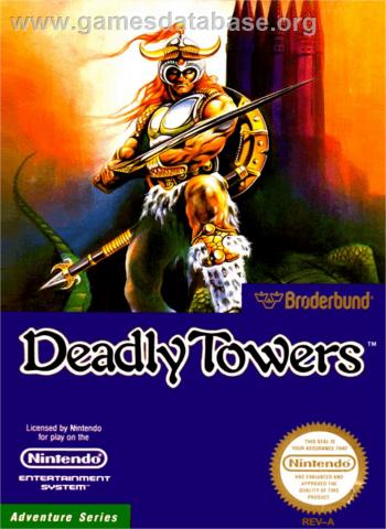 Cover Deadly Towers for NES